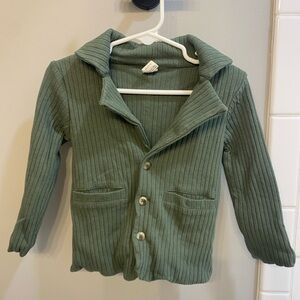 Kate Quinn Green Organic Cotton Blazer / Size 18-24m / NWOT